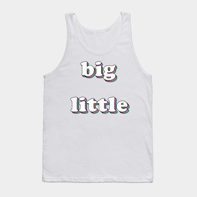 Big Little Retro Tank Top by lolosenese